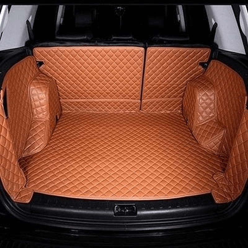 Leather Car Trunk Mats for All models car cargo liner - EAEOO