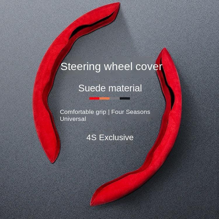 Flipping fur steering wheel cover for all seasons - EAEOO