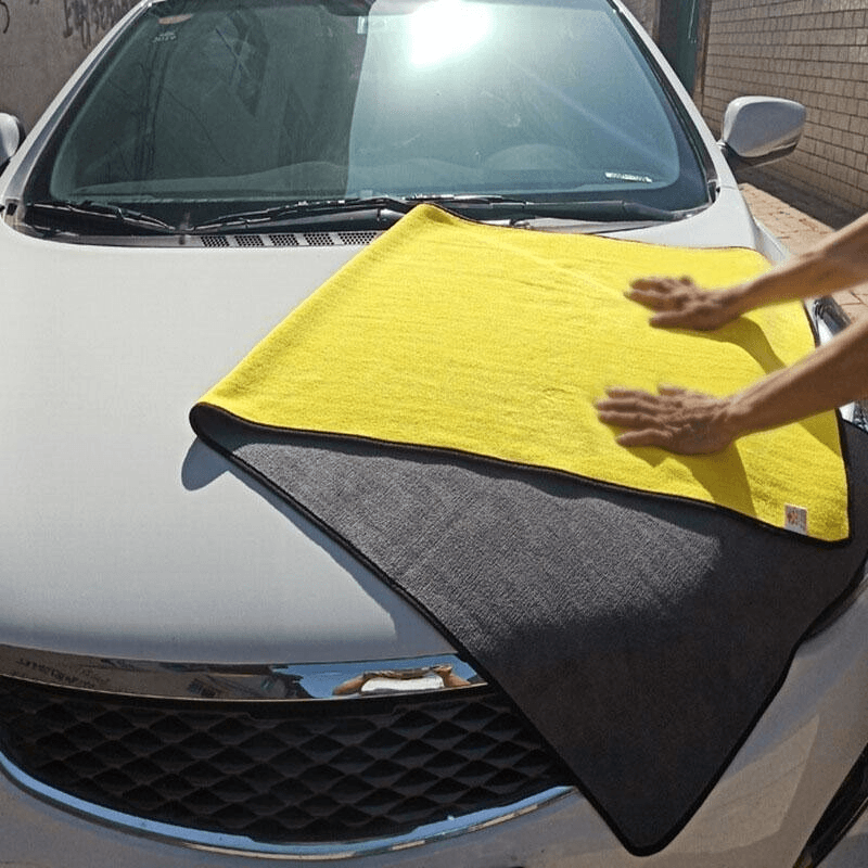 Car Towel Super Absorbent Microfiber Auto Cleaning Towel Fiber Polishing Wash Towels Car Drying Cloth Wash Accessories Detailing - EAEOO
