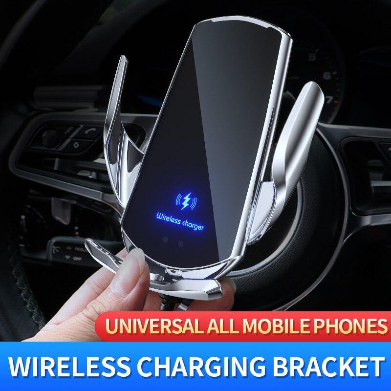 For all phone  Wireless Charger Q3 Car Phone Holder 15w Car Mount Intelligent Infrared for Air Vent Mount charger wireless - eaeoo.com