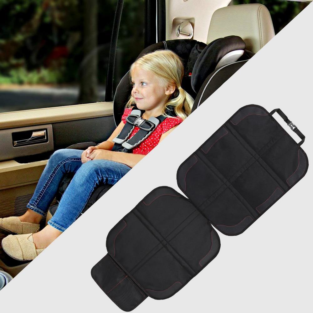 Car Seat Cover Oxford PU Leather Car Seat Protector Mats Child Baby Pads Seat Protective Mat For Baby Kids Protection Cushion - eaeoo.com