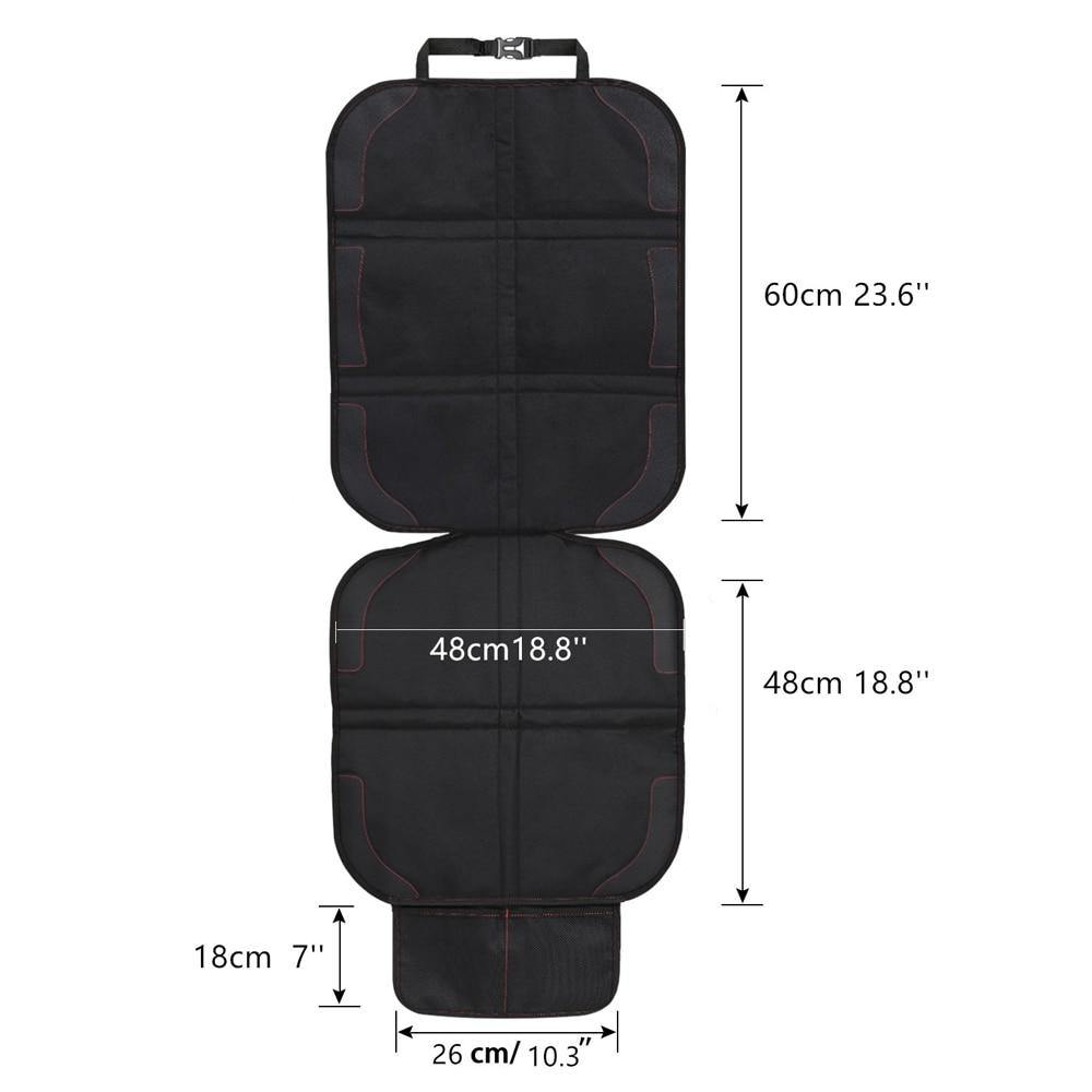 Car Seat Cover Oxford PU Leather Car Seat Protector Mats Child Baby Pads Seat Protective Mat For Baby Kids Protection Cushion - eaeoo.com
