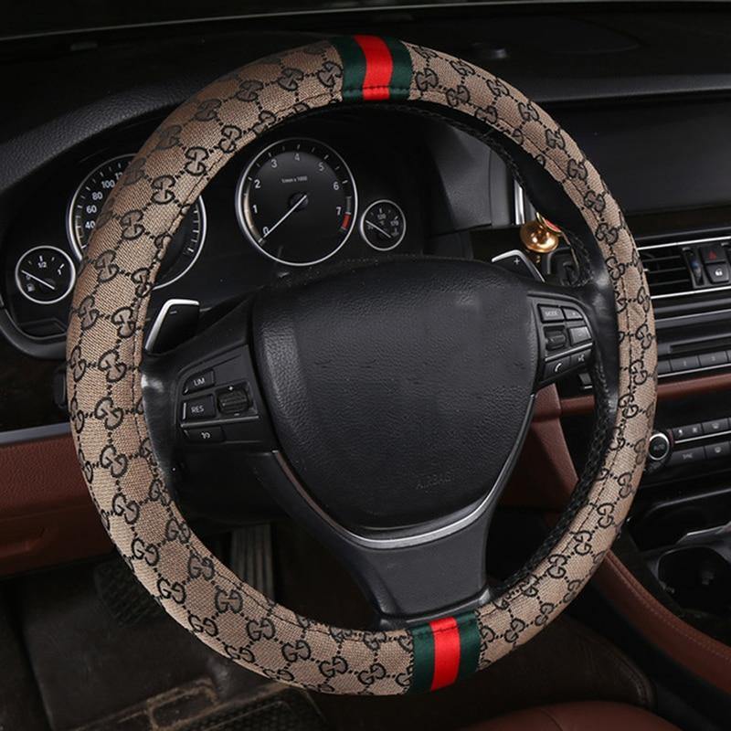 Car steering wheel cover for Hummer All Models H2 H3 For Jeep Grand Cherokee Compass Commander Renegade styling - eaeoo.com