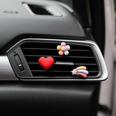 Cartoon couple car aromatherapy air conditioning vent pendant – EAEOO