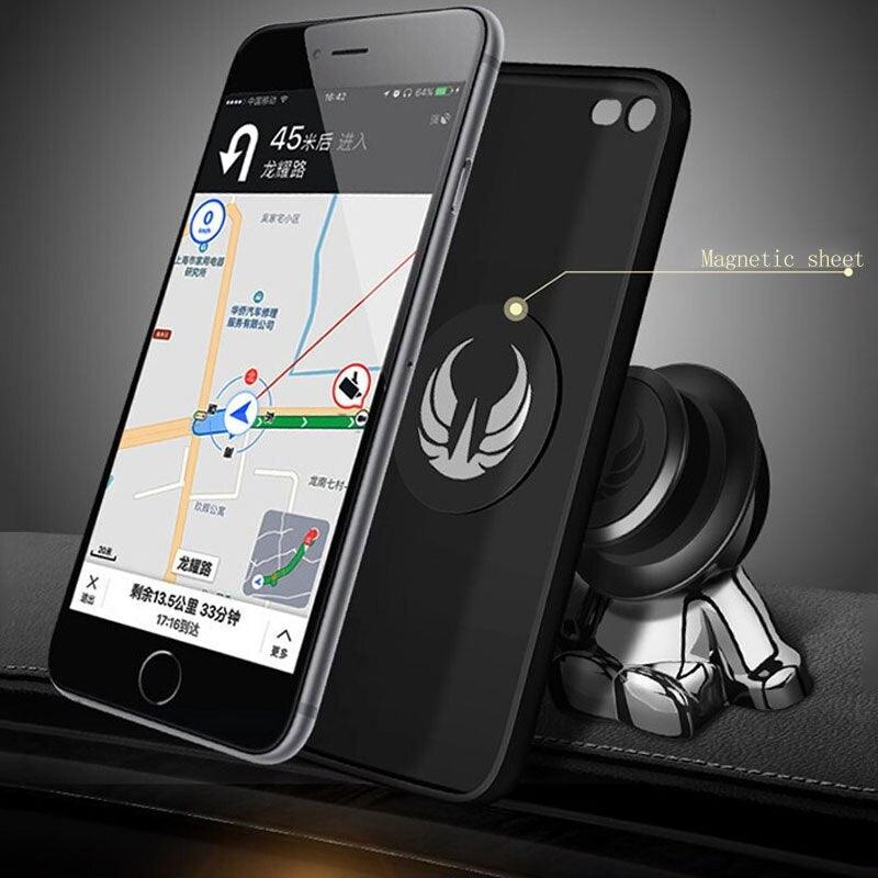 New Aluminum Villain Magnet Car Phone Universal Bracket - EAEOO