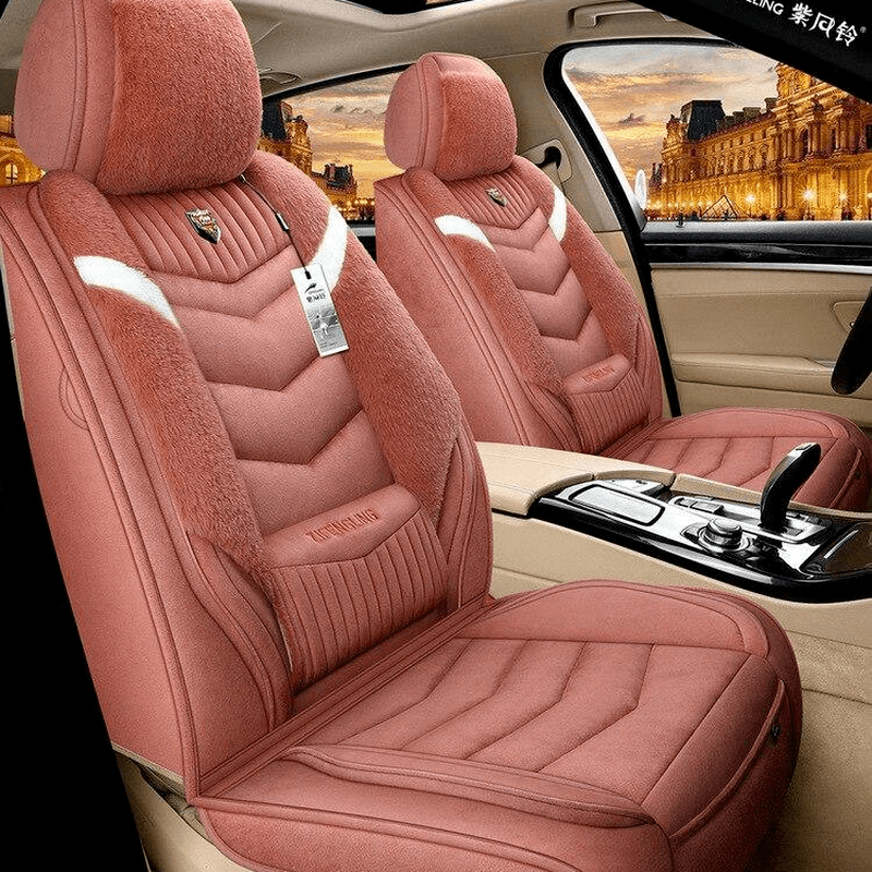 Super Soft Warm Fur Seat Covers for Winter - EAEOO