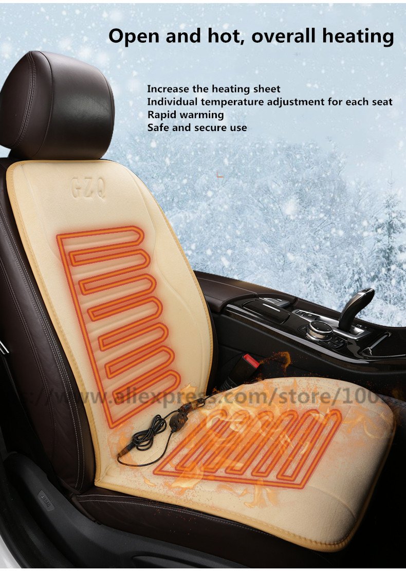 Car heating cushion winter car electric heating seat car mat