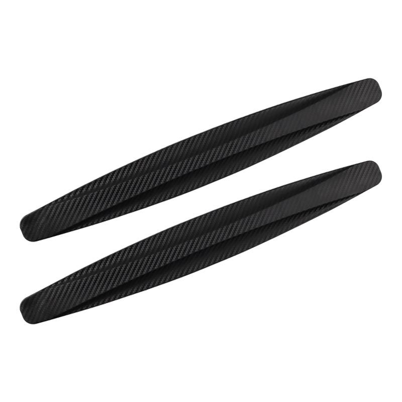US-Bumper, body, door, trunk, carbon fiber anti-collision decorative rubber strip, thickened and widened, anti-scratch strip