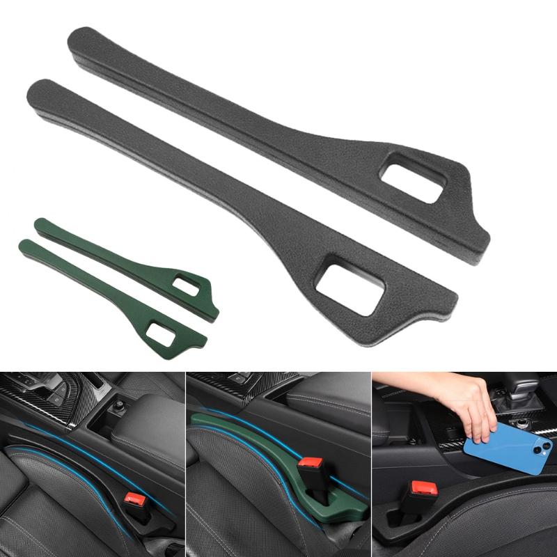 US-1 Pair Car Seat Gap Filler Side Seam Plug Strip Leak-proof Filling Strip Car Seat Gap Anti-drop Interior Car Decoration Supplies